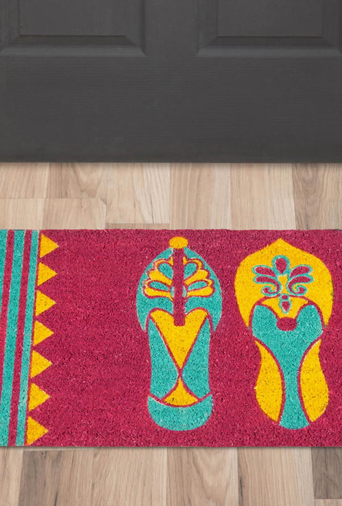 INDIA CIRCUS Textured Doormat - 76.20 x 50.80 cm