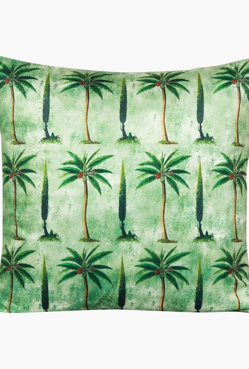 INDIA CIRCUS Palmeria Conifer Cushion Cover - 30.48 x 30.48 cm