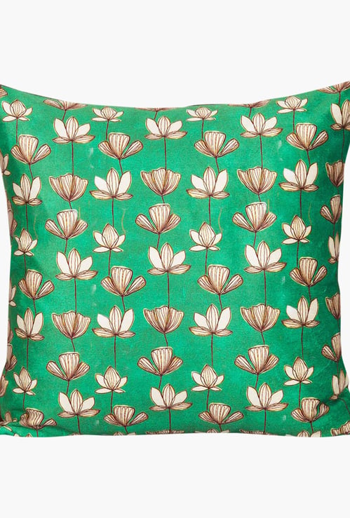 INDIA CIRCUS Printed Cushion Cover - 40.64 x 40.64 cm
