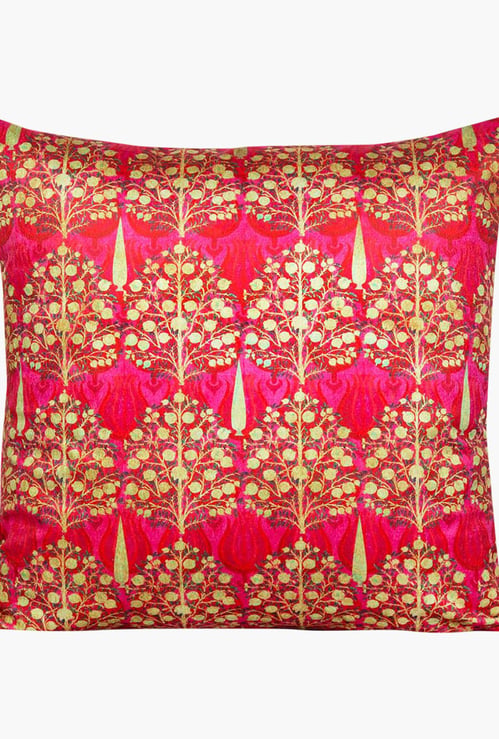 INDIA CIRCUS Printed Cushion Cover - 40.64 x 40.64 cm