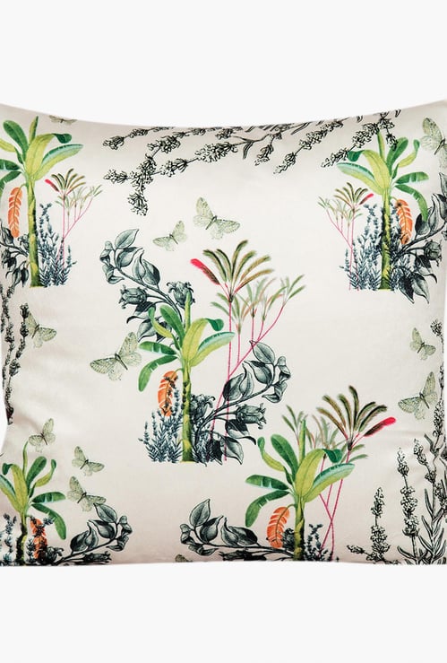 INDIA CIRCUS Printed Cushion Cover - 40.64 x 40.64 cm