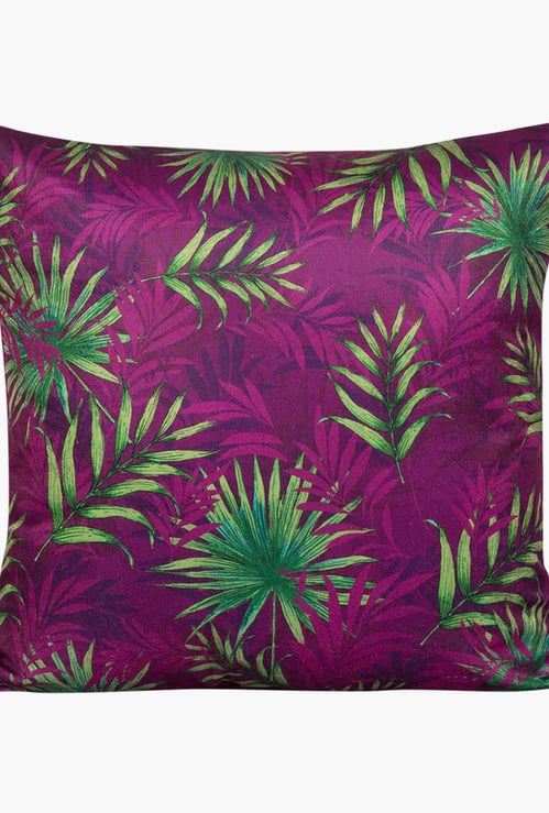 INDIA CIRCUS Tropical Printed Cushion Cover - 40.64 x 40.64 cm