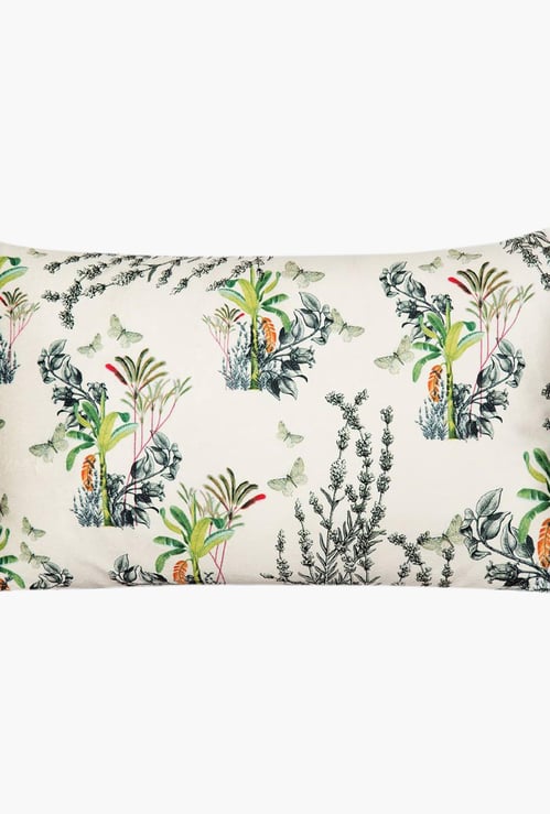 INDIA CIRCUS Tropical Print Cushion Cover - 50.8 cm x 30.48 cm