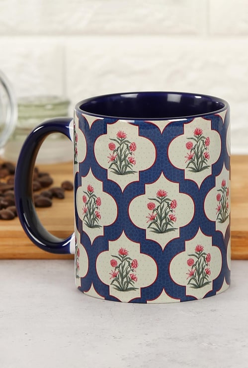INDIA CIRCUS Poppy Flower Coffee Mug
