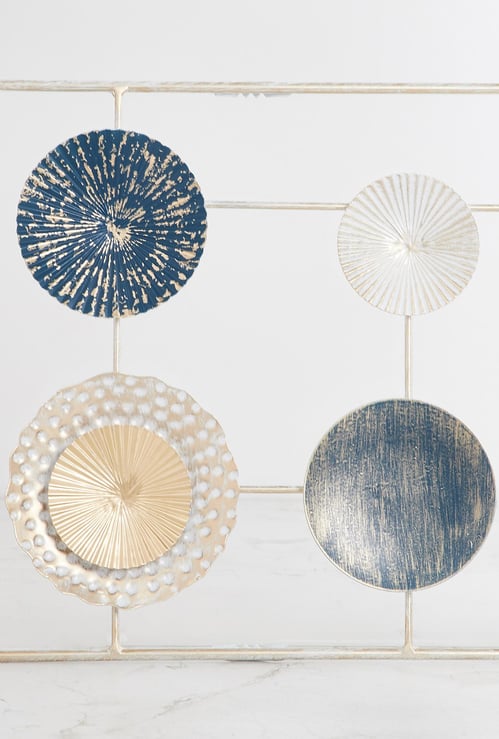 Iliano Round Plate Wall Art - 30 x 30 cm