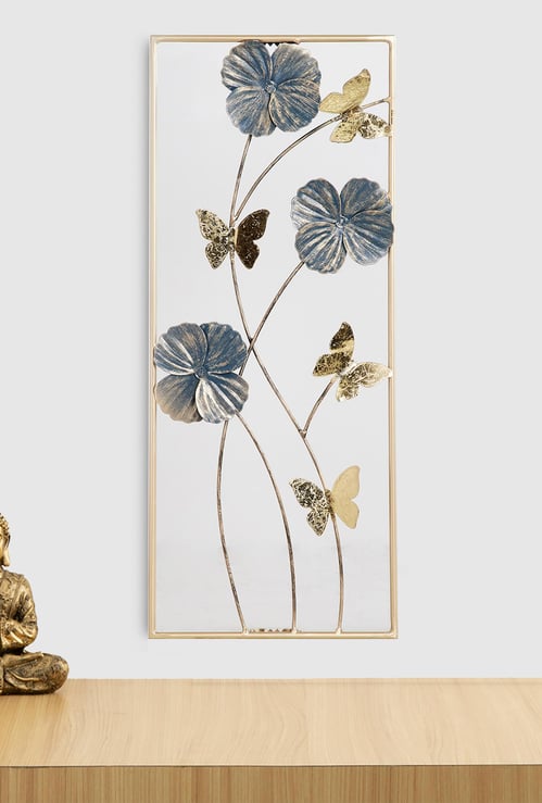 Iliano Butterfly Wall Art - 20 x 50 cm