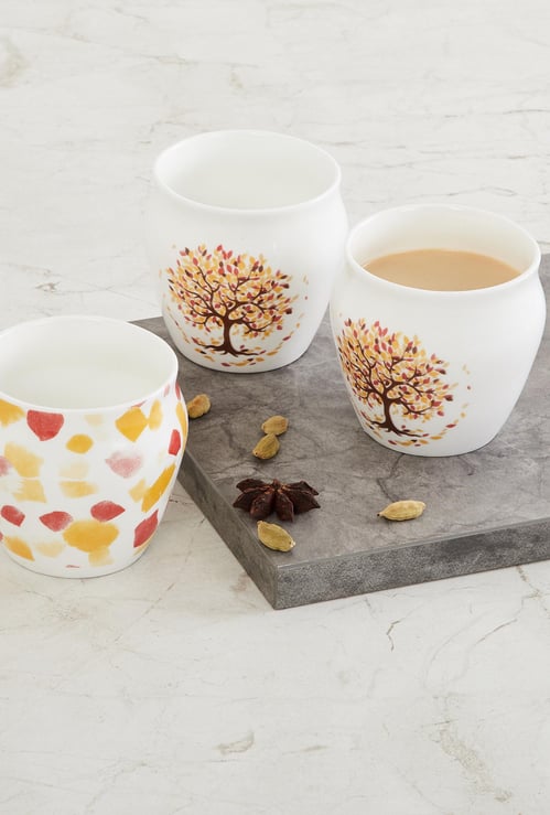 Mandarin Homespun Kullhad - Set Of 3