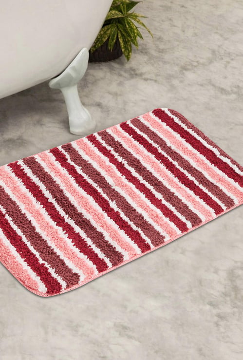 Fiesta Stripe Micro Fiber Bathmat - 40 x 60 cm