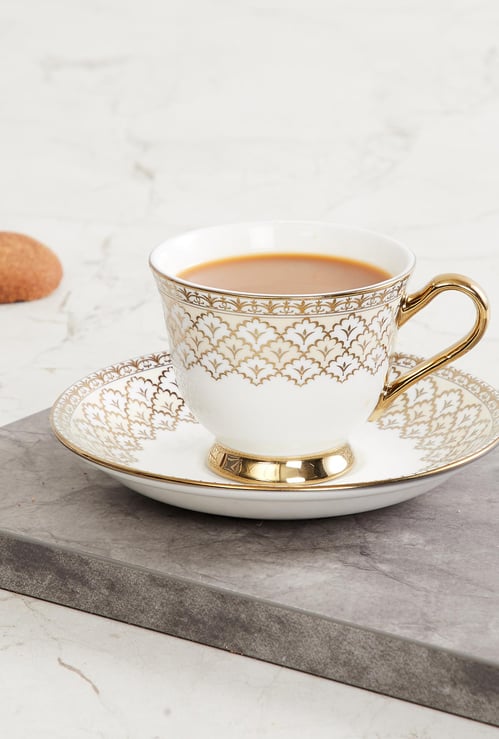 Fiesta Ebony Cup And Saucer