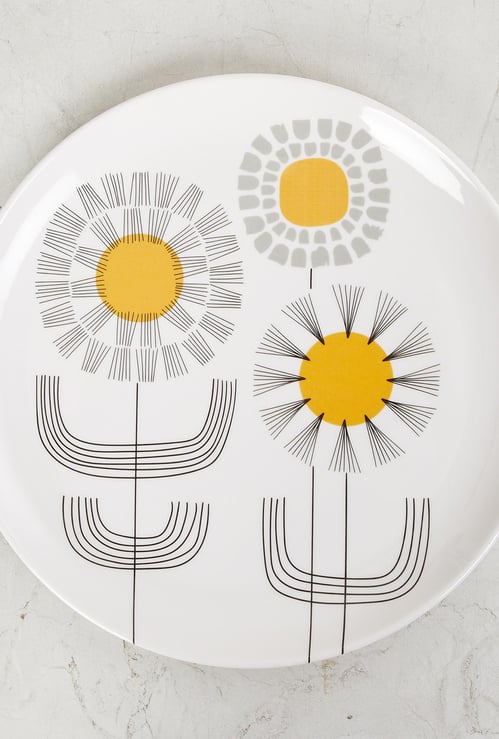 Meadows Siena Floral Printed Dinner Plate
