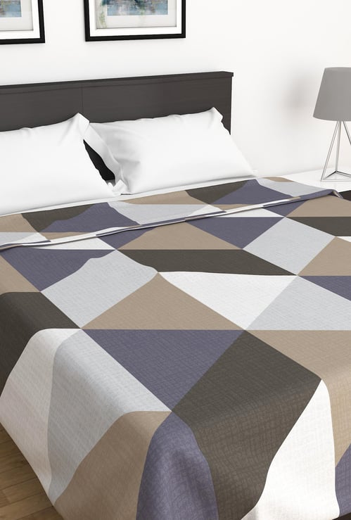 Corsica Printed Double Bed Dohar - 215 x 220 cm