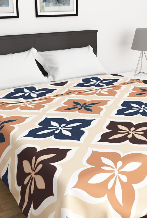 Corsica Printed Double Bed Dohar - 215 x 220 cm