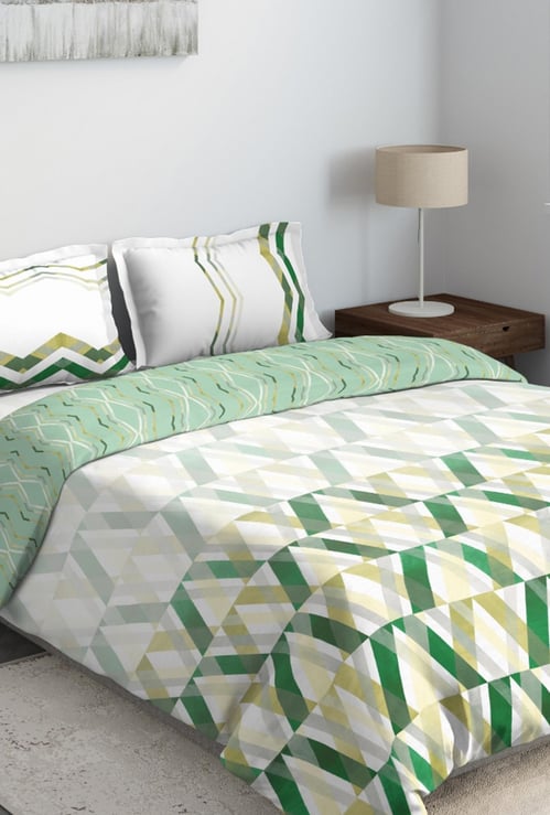 D'DECOR Cherish Printed 4-Pc. Double Bed In Bag - 229 x 274 cm