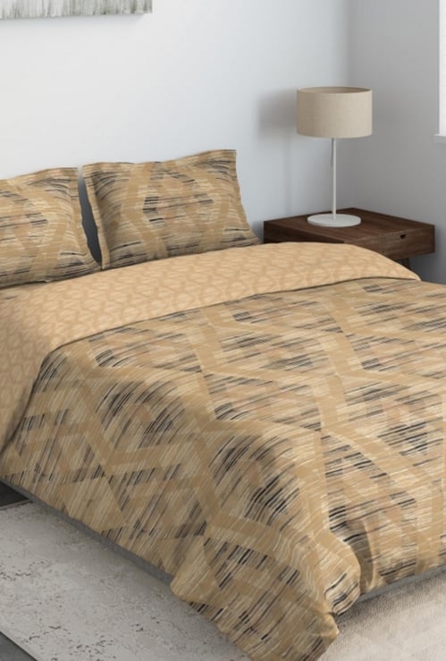 D'DECOR Primary Printed 4-Pc. Double Bed In Bag - 229 x 274 cm