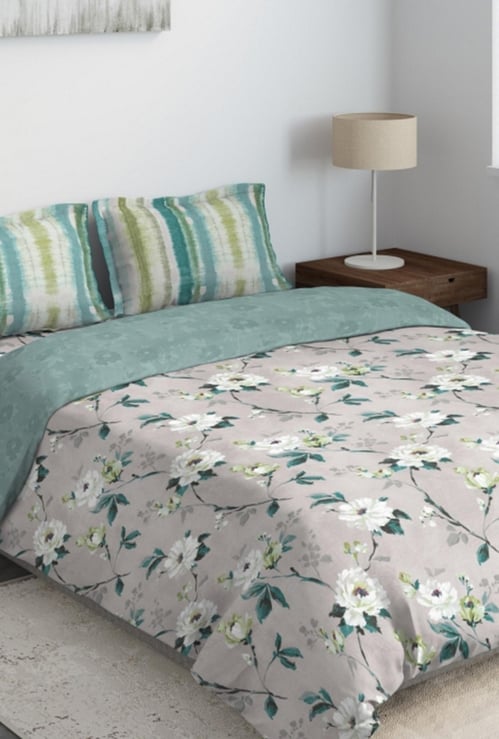 D'DECOR Primary Printed 4-Pc. Double Bed In Bag - 229 x 274 cm