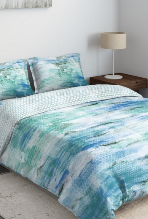 D'DECOR Primary Printed 4-Pc. Double Bed In Bag - 229 x 274 cm