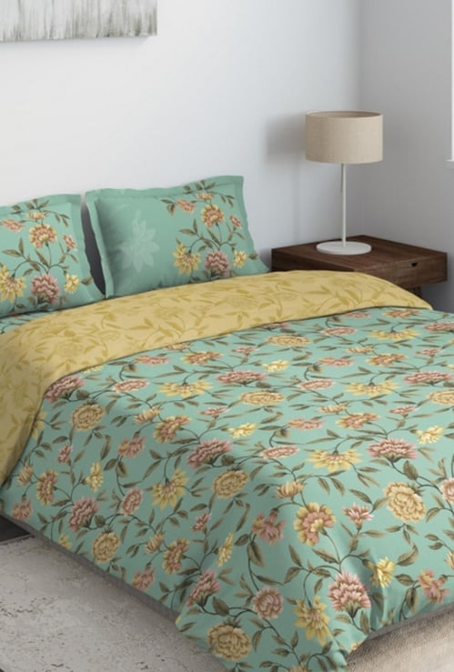 D'DECOR Primary Printed 4-Pc. Double Bed In Bag - 229 x 274 cm