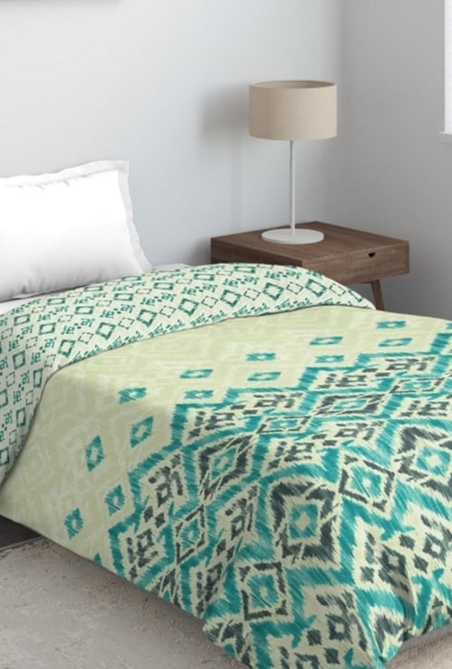 D'DECOR Primary Printed Single Bed Quilt - 152 x 229 cm