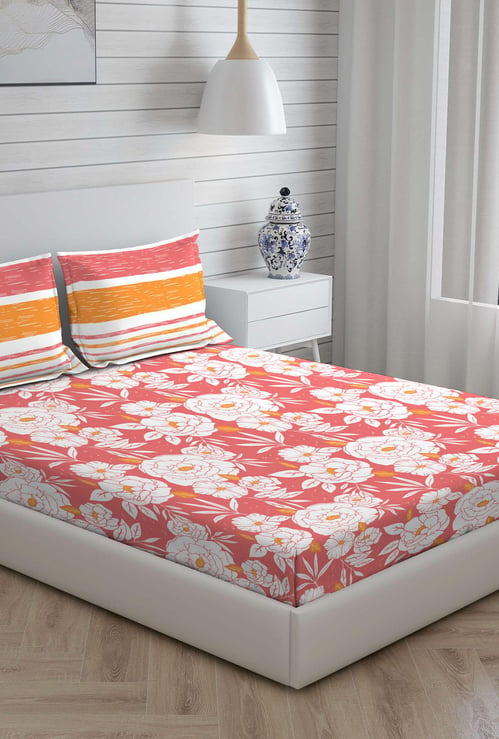 BOUTIQUE LIVING Garnet 4-Pc. Cotton Bed in Bag - 274 x 274 cm