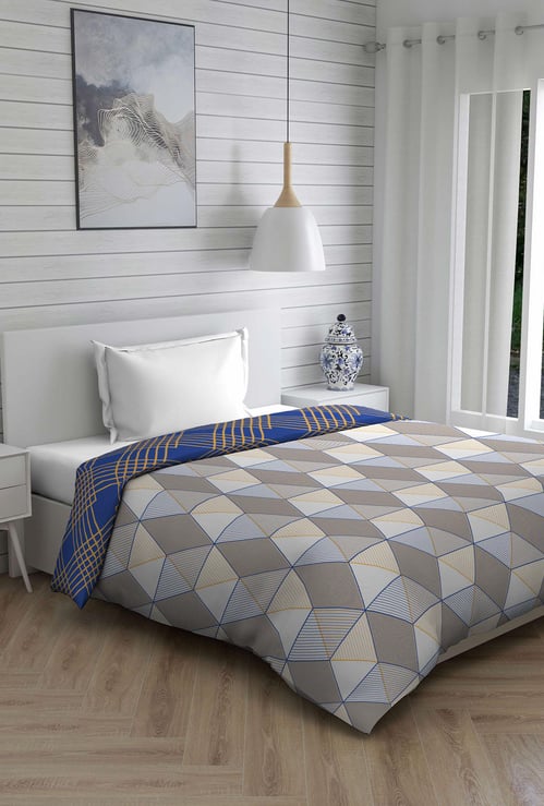 LAYERS Lombardy Printed Single Bed Comforter - 152 x 224  cm