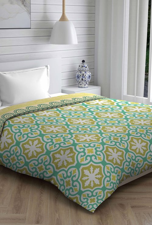 LAYERS Bologna Printed Single Bed Comforter - 152 x 224  cm