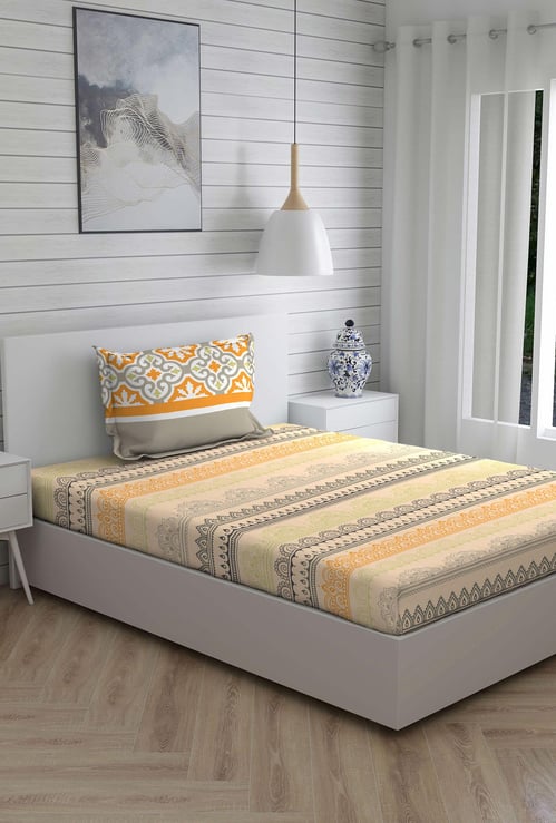 LAYERS Bologna Printed 2-Pc. Single Bedsheet Set - 152 x 224 cm
