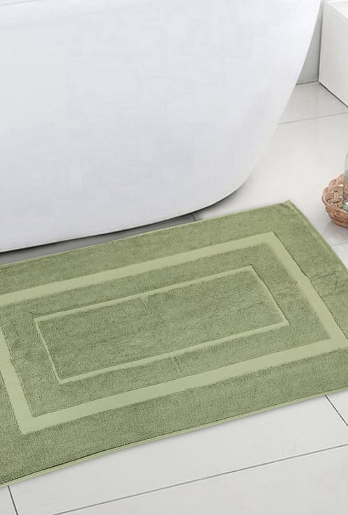 SPACES Welhome Unwinders Sage Bath Mat-  51 cm x 76 cm