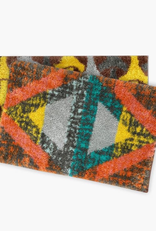 SPACES Atrium Plus Pattened Foot Mat - Set of 2 - 39 x 60 cm