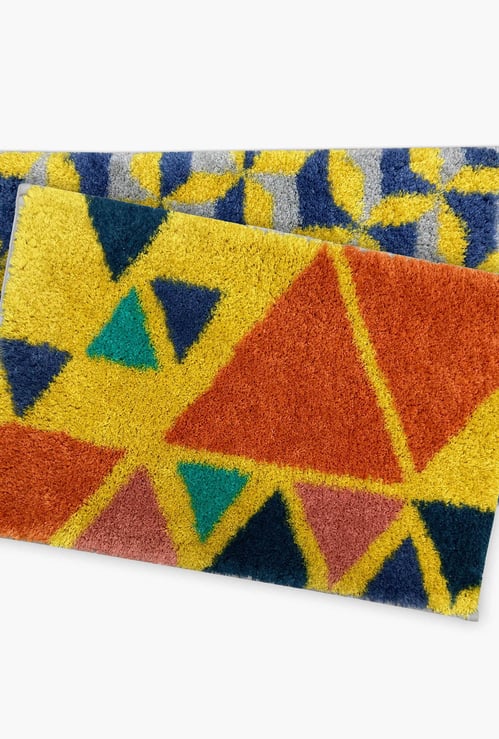 SPACES Atrium Plus Patterned Door Mat - Set of 2 - 39 x 60 cm