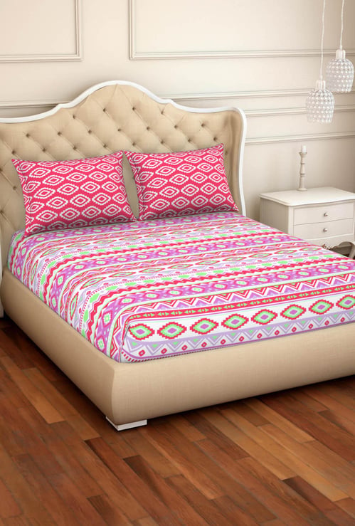 SPACES Core Seasons Best 3-Pc. Double Bedsheet Set - 224 x 254 cm