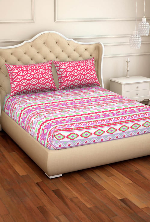 SPACES Core Seasons Best Premium 3-Pc. Double Bedsheet Set - 224 x 274 cm