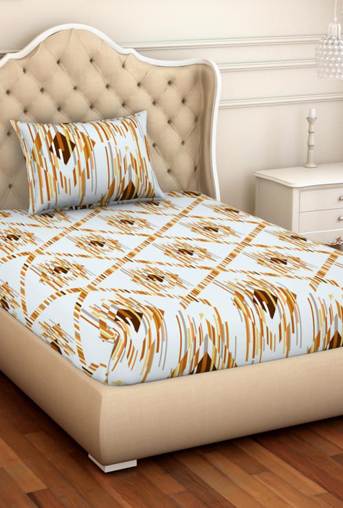 SPACES Atrium Printed 2-Pc. Single Bedsheet Set- 152 x 224 cm