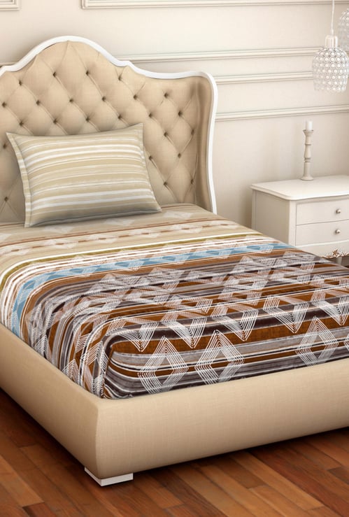 SPACES Atrium Printed 2-Pc. Single Bedsheet Set-152 x 224 cm