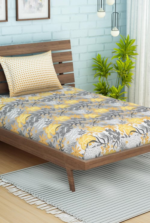 SPACES Atrium Printed 2-Pc. Single Bedsheet Set-152 x 224 cm