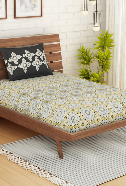 SPACES Atrium Printed 2-Pc. Single Bedsheet Set- 152 x 228 cm