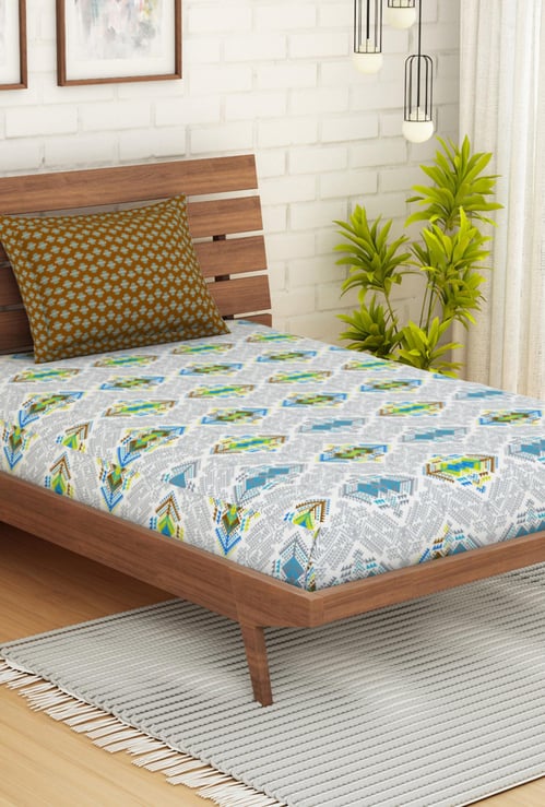 SPACES Atrium Printed 2-Pc. Single Bedsheet Set- 152 x 228 cm