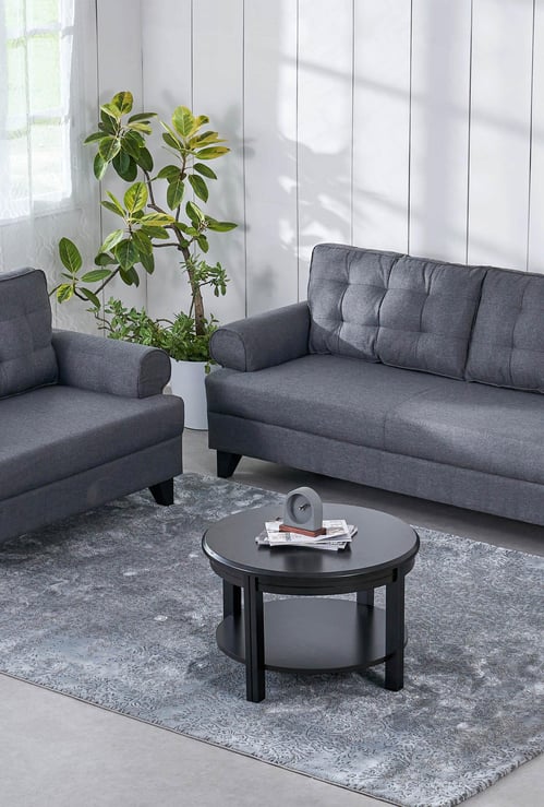 Helios California Fabric 3+2 Seater Sofa Set - Grey