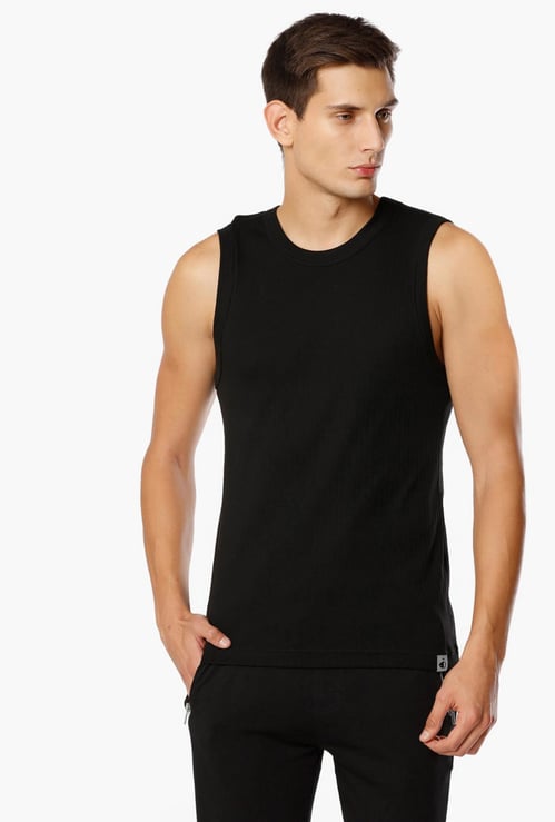 JOCKEY Solid Sleeveless T-Shirt