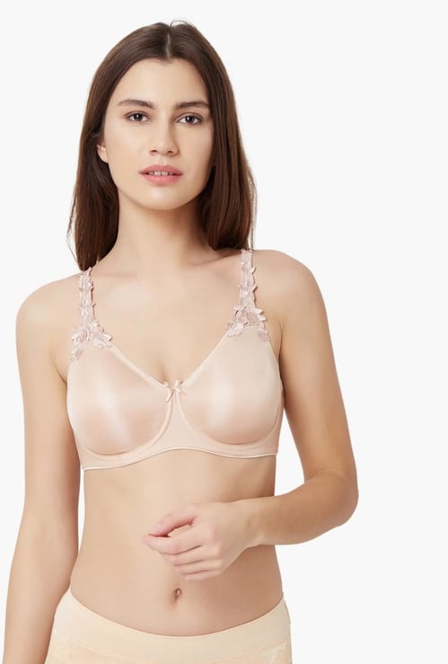 TRIUMPH Lacy Strap Non-Padded Wired Minimizer Bra