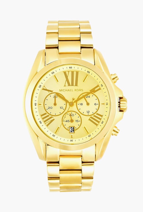 MICHAEL KORS Women Chronograph Watch with Metal Strap -  MK5605I