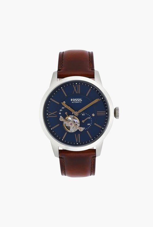 FOSSIL Men Townsman Leather Automatic Watch - ME3110