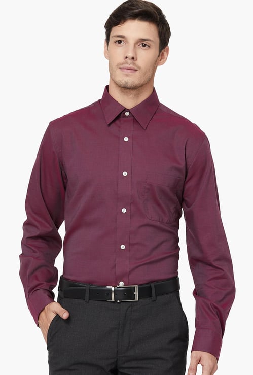 ARROW Regular Fit Dobby Textured Shirt    