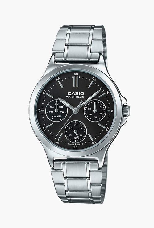 CASIO Women Water-Resistant Chronograph Analog Watch - LTP-V300D-1AUDF
