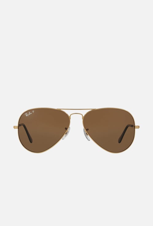 RAY-BAN Polarized Aviator Sunglasses - 0RB3025I-001-57-62
