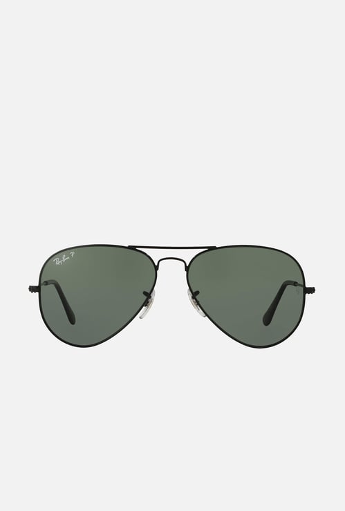 RAY-BAN Men Solid Classic Aviators - 0RB3025I-002-58-62