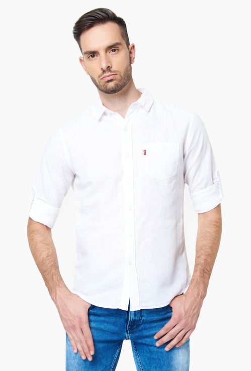 LEVI'S Men Full Sleeves Regular Fit Casual Shirt