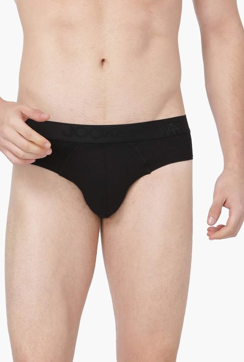 JOCKEY Solid Low Rise Briefs