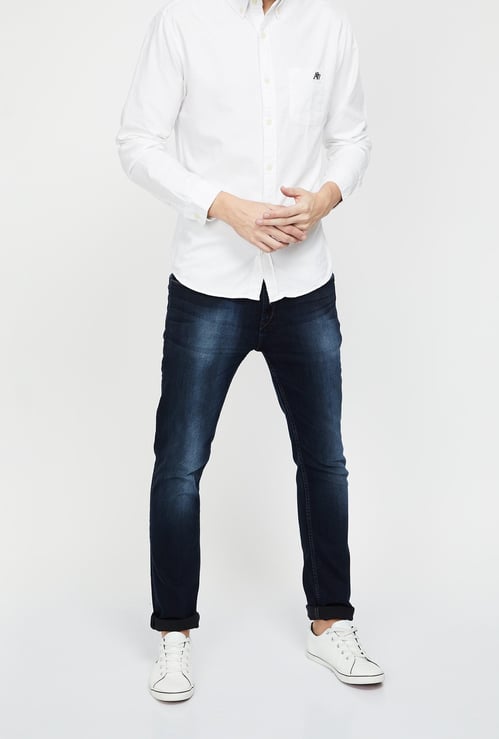 LEE Bruce Skinny Fit Lightly Washed Jeans