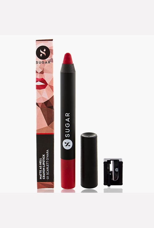 SUGAR Matte As Hell Crayon Lipstick