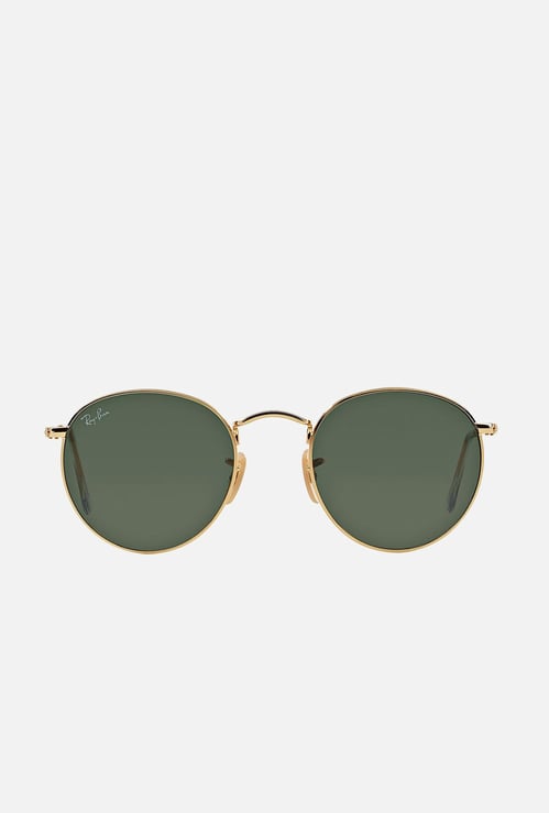 RAY-BAN Men Solid Classic Aviators - 0RB3447-1-50